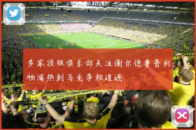 多家顶级俱乐部关注谢尔德鲁普利物浦热刺马竞争相追逐